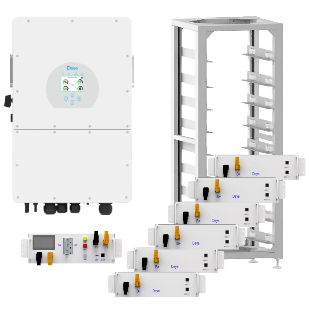 Система безперебійного живлення трифазна Deye SUN-15K-SG01HP3-EU-AM2 15кВт 30кВт•ч Система безперебійного живлення трифазна Deye SUN-15K-SG01HP3-EU-AM2 15кВт 30кВт•ч