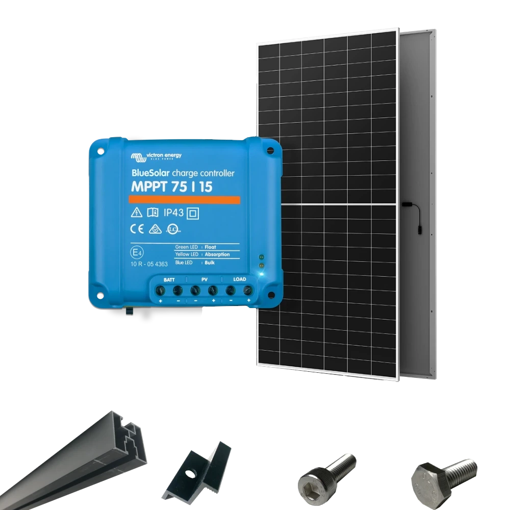 Комплект Victron Energy BlueSolar MPPT 75/15 + AIKO G645-MCH72Dw Комплект Victron Energy BlueSolar MPPT 75/15 + AIKO G645-MCH72Dw