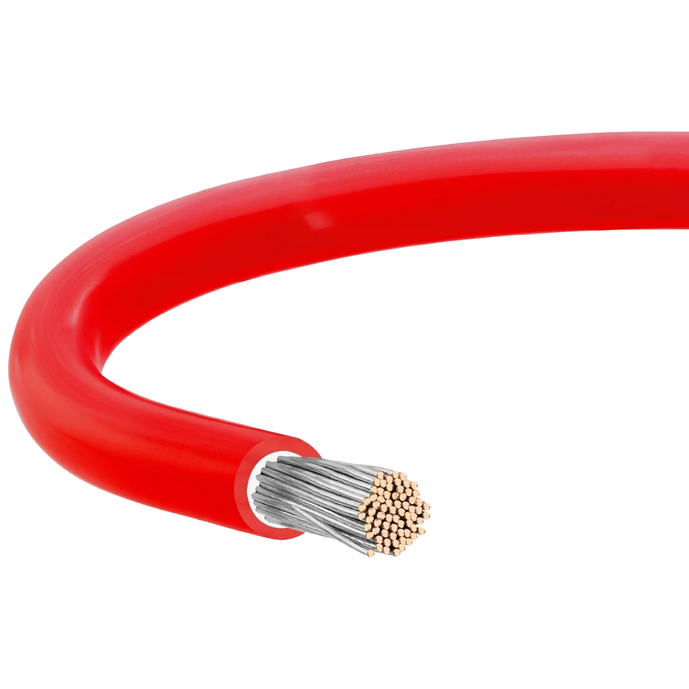 Кабель KBE Solar DB+ (Plus), 6mm, red (бухта 500 м) Кабель KBE Solar DB+ (Plus), 6mm, red (бухта 500 м)