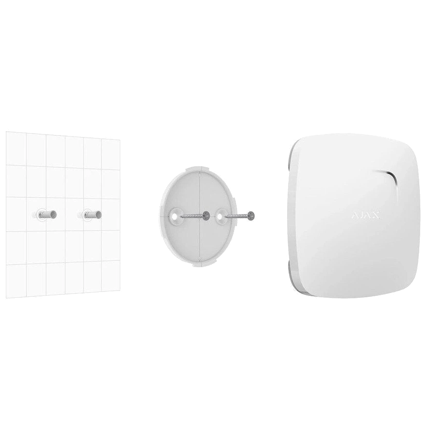 Крепежная панель Smartbracket Ajax FireProtect white