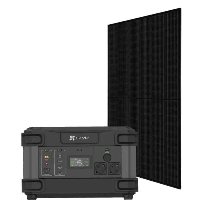 Система автономного живлення однофазна Portable Power Station CS-PS1300 (CN066)(FR) + Canadian Solar CS6R-395MS Full Black Система автономного живлення однофазна Portable Power Station CS-PS1300 (CN066)(FR) + Canadian Solar CS6R-395MS Full Black
