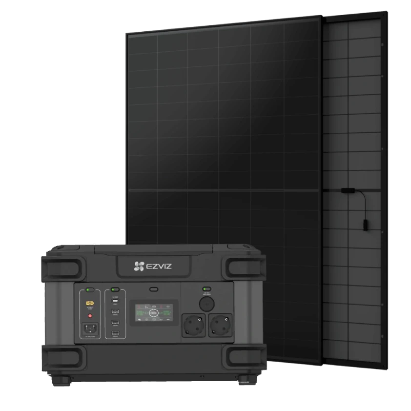 Система автономного живлення однофазна Portable Power Station CS-PS1300 (CN066)(FR) + AIKO A445-MAH54Mb 445Вт Система автономного живлення однофазна Portable Power Station CS-PS1300 (CN066)(FR) + AIKO A445-MAH54Mb 445Вт