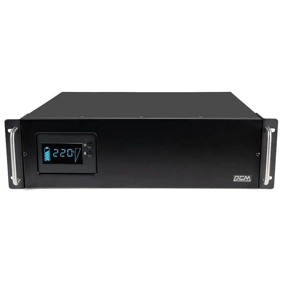 Джерело безперебійного живлення Powercom KIN-3000AP RM 2400 Вт Джерело безперебійного живлення Powercom KIN-3000AP RM 2400 Вт