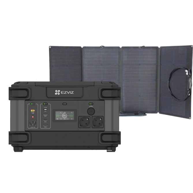 Система автономного живлення однофазна Ezviz CS-PS1300 (CN066)(FR) + EcoFlow 160W Система автономного живлення однофазна Ezviz CS-PS1300 (CN066)(FR) + EcoFlow 160W