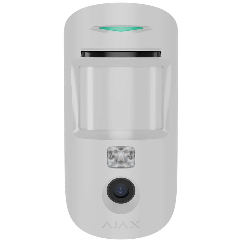 Бездротовий сповіщувач руху Ajax Superior MotionCam AM (PhOD) Jeweller white с камерой