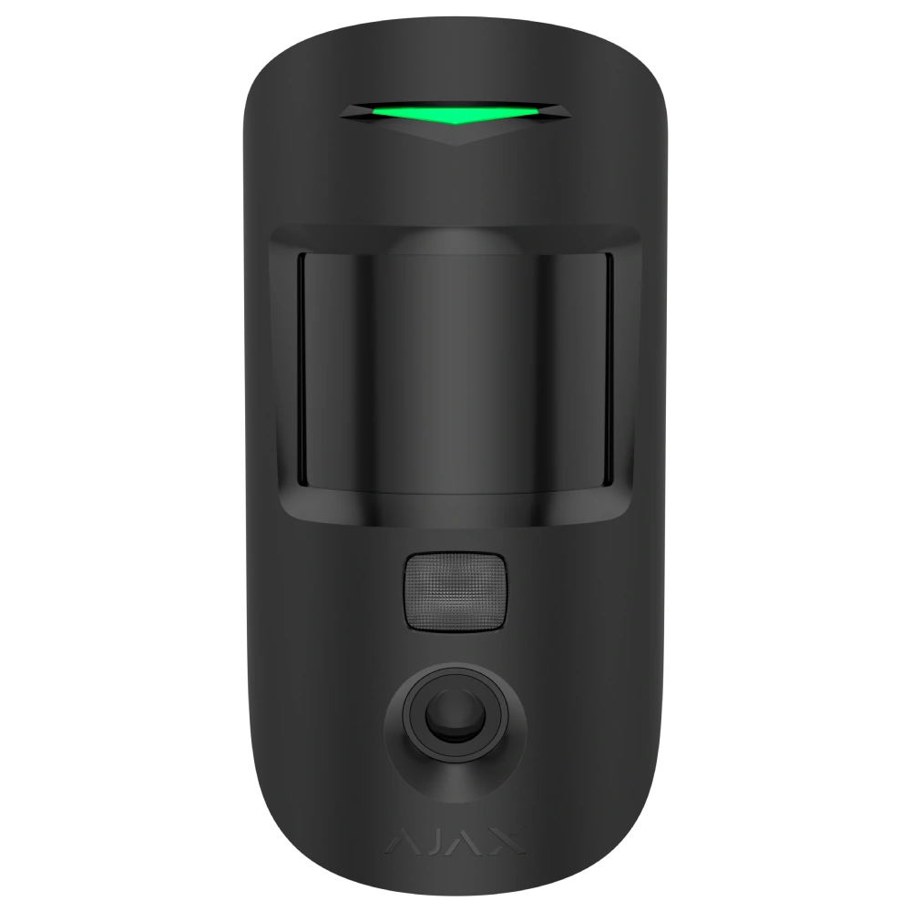Бездротовий сповіщувач руху Ajax Superior MotionCam HD (PhOD) Jeweller black с камерой