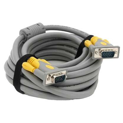Кабель Merlion VGA 3+6 HIGH SPEED 5м (папа-папа) Кабель Merlion VGA 3+6 HIGH SPEED 5м (папа-папа)