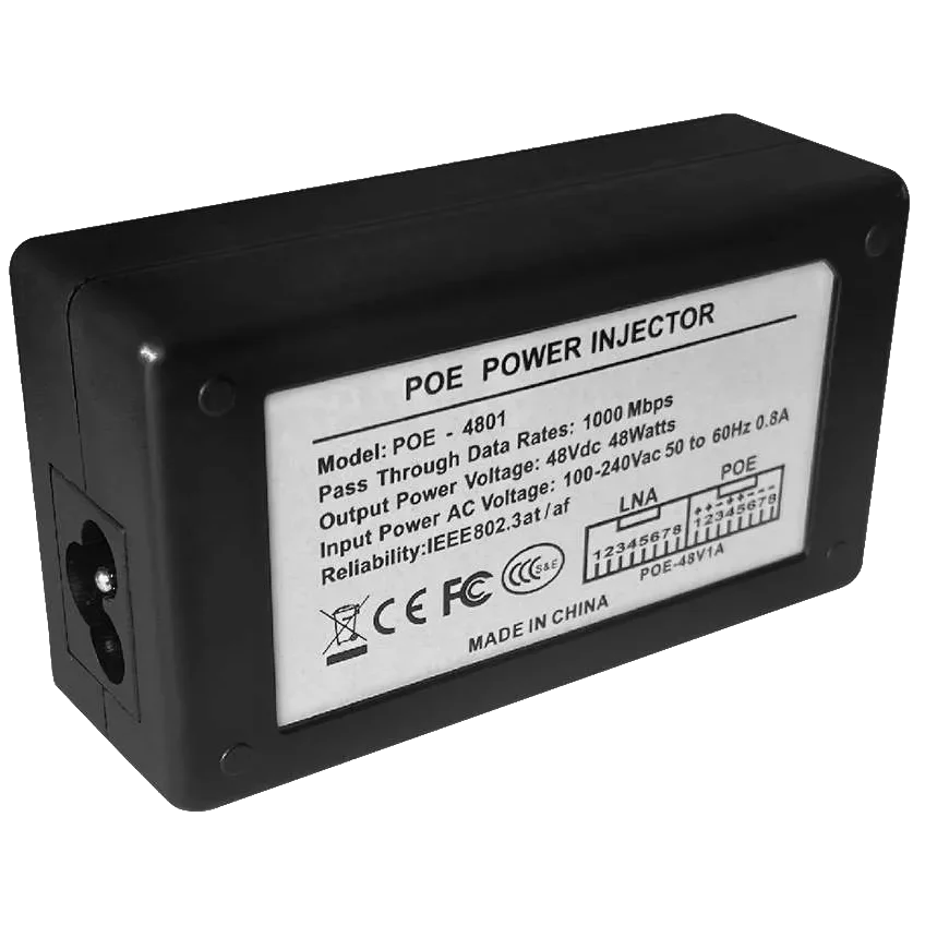 PoE інжектор Ewind EW-PSE101G-AC-AF PoE інжектор Ewind EW-PSE101G-AC-AF