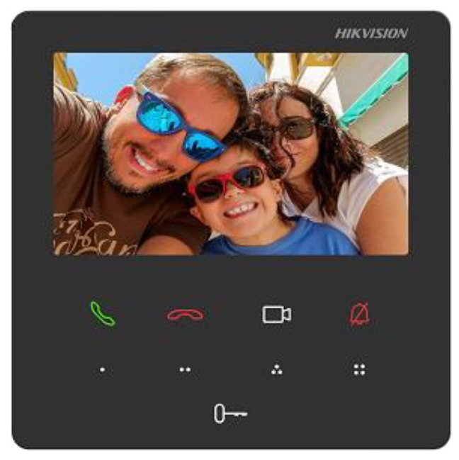 Відеодомофон Hikvision DS-KH6110-WE1 4.3 дюйма Відеодомофон Hikvision DS-KH6110-WE1 4.3 дюйма