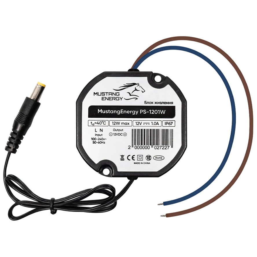 Блок питания Mustang Energy PS-1201W IP67 Блок питания Mustang Energy PS-1201W IP67