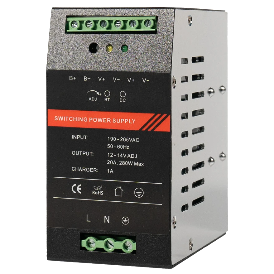 Джерело безперебійного живлення Kraft PSU-1220DIN(P) Джерело безперебійного живлення Kraft PSU-1220DIN(P)