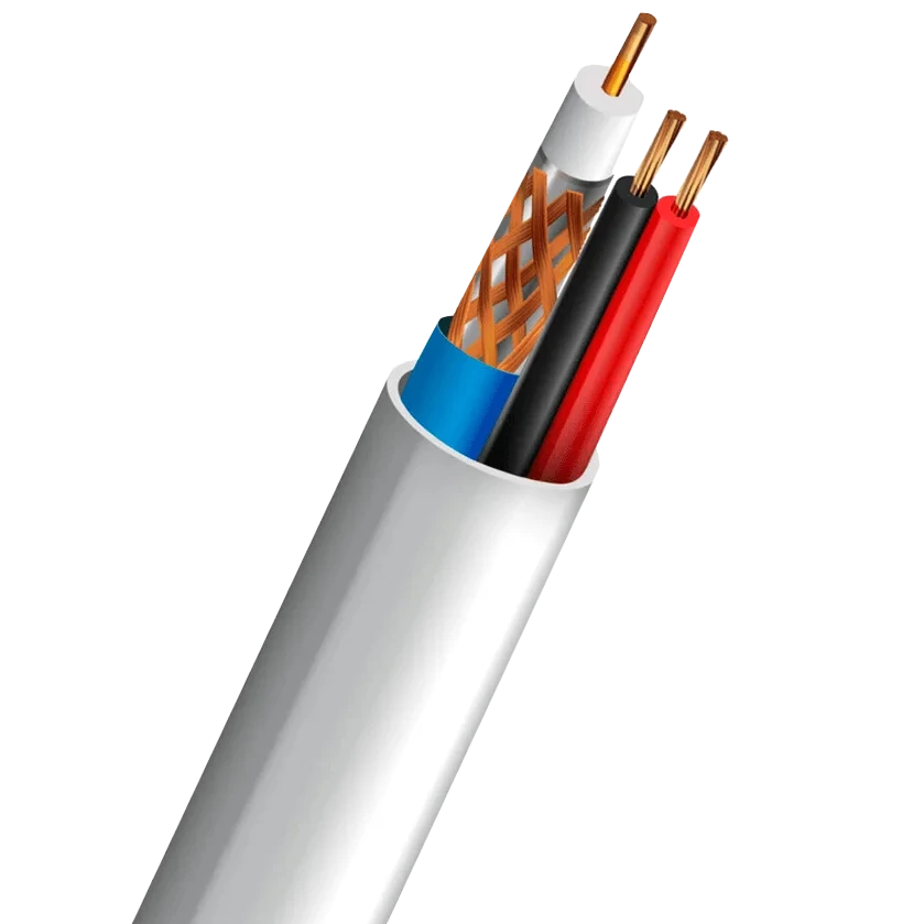 Кабель коаксіальний TRINIX SL-59+2*0,5 CU INDOOR ОS структура (305м) Кабель коаксіальний TRINIX SL-59+2*0,5 CU INDOOR ОS структура (305м)