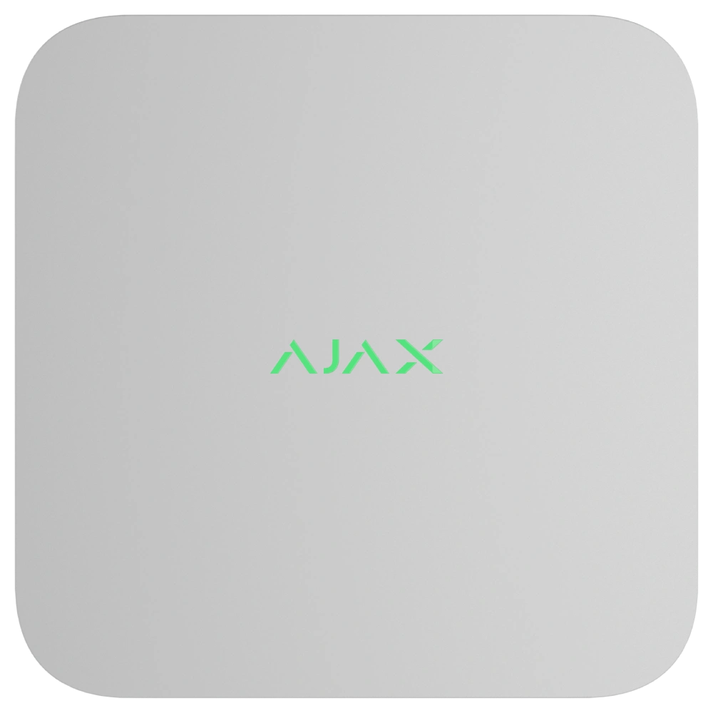 Відеореєстратор Ajax NVR DC (16ch) white Відеореєстратор Ajax NVR DC (16ch) white