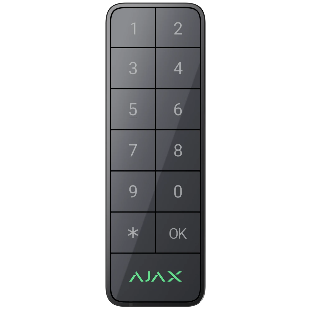 Дротова клавіатура Ajax Superior Keypad Outdoor Fibra graphite Дротова клавіатура Ajax Superior Keypad Outdoor Fibra graphite
