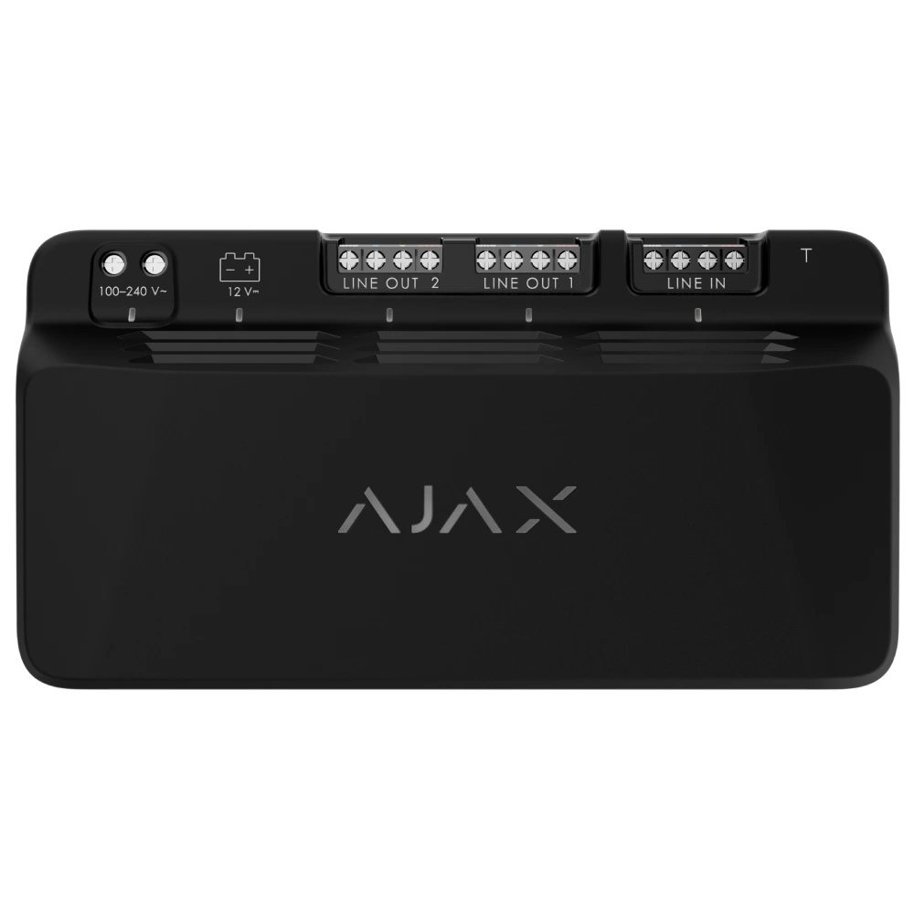 Блок живлення Ajax Superior LineSupply (75W) Fibra black Блок живлення Ajax Superior LineSupply (75W) Fibra black