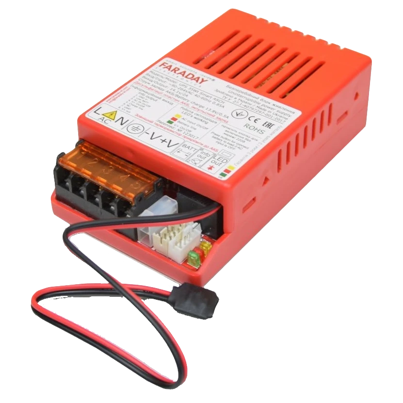 Блок безперебійного живлення Faraday Electronics UPS 35Вт Smart ASCH PL (LFP) Блок безперебійного живлення Faraday Electronics UPS 35Вт Smart ASCH PL (LFP)