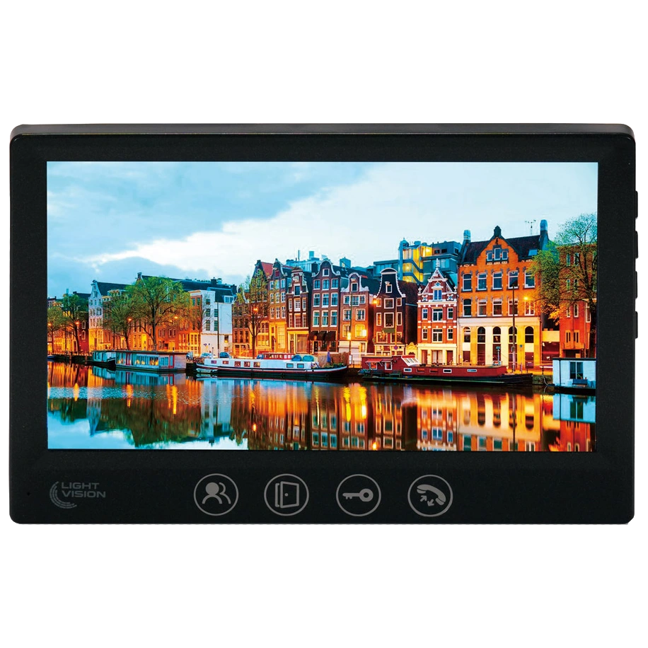 Видеодомофон Light Vision AMSTERDAM FHD BLACK