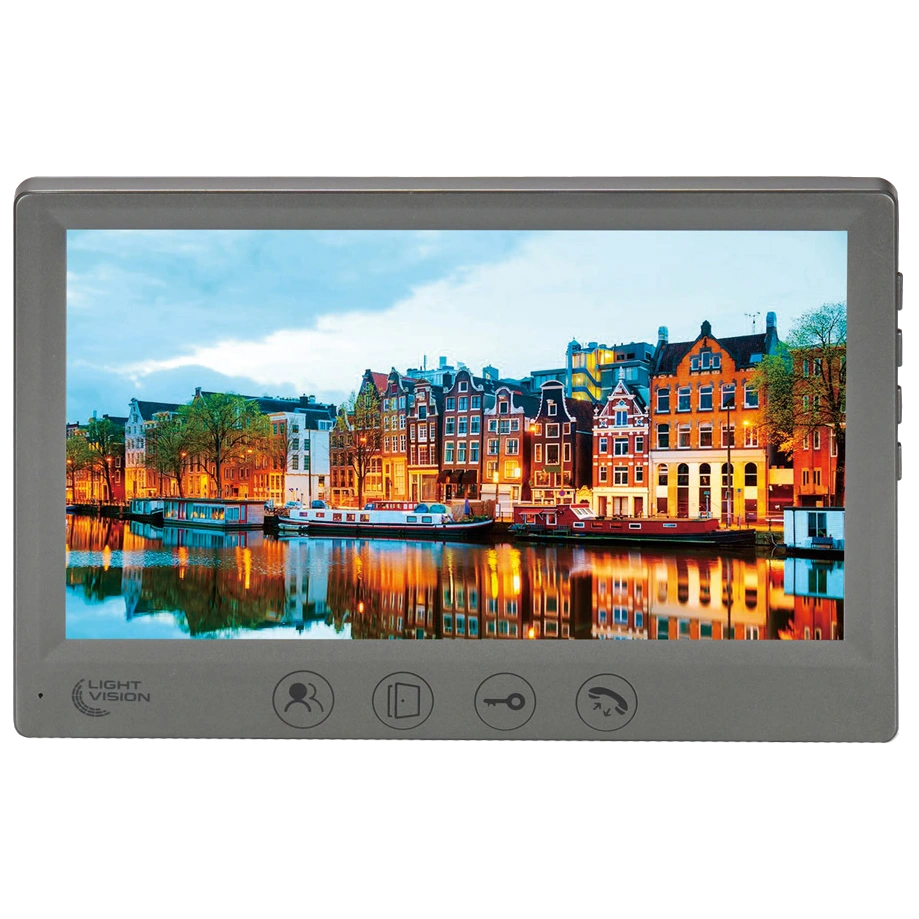Видеодомофон Light Vision AMSTERDAM FHD GRAY