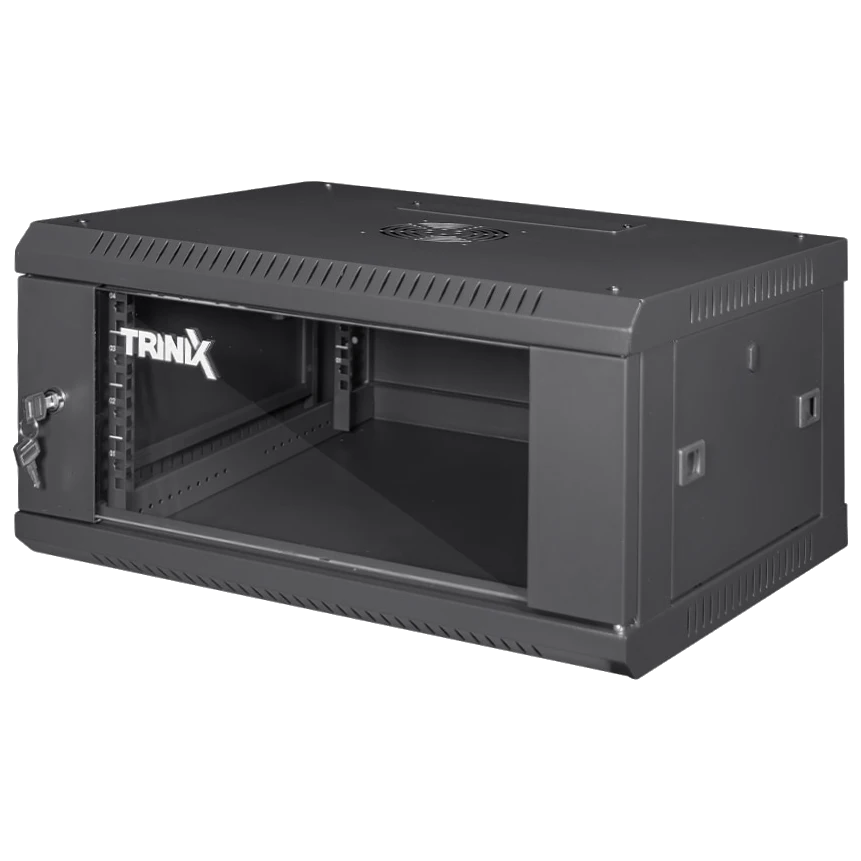 Комутаційна шафа Trinix TRX-4U/600x450x280 Black Комутаційна шафа Trinix TRX-4U/600x450x280 Black