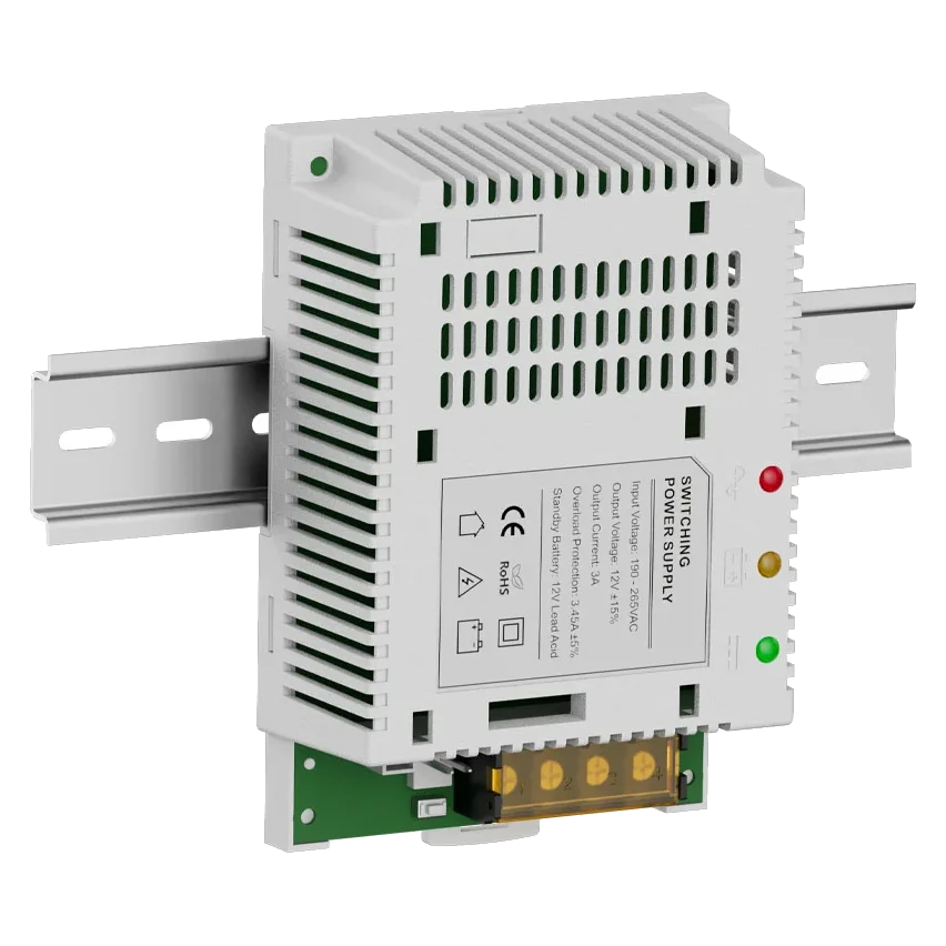 Плата ДБЖ Kraft PSU-1208LED(BOARD) с креплением на DIN-рейку Плата ДБЖ Kraft PSU-1208LED(BOARD) с креплением на DIN-рейку