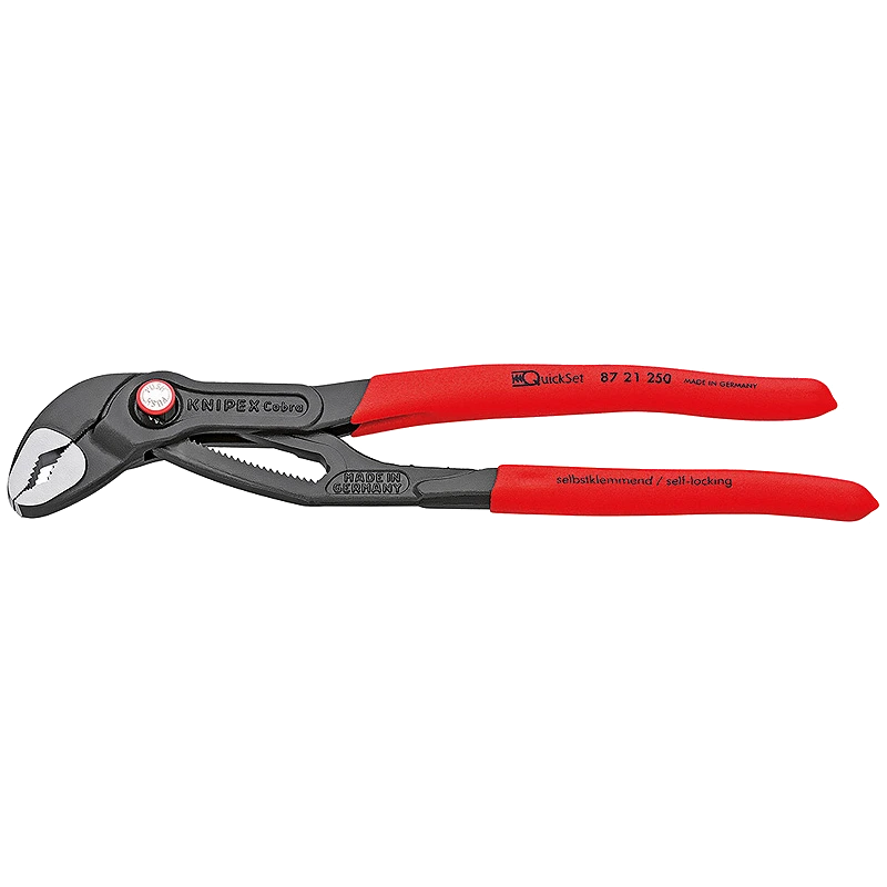 Cантехнічні кліщі KNIPEX KNIPEX 87 21 250 QuickSet (с автоспуском)