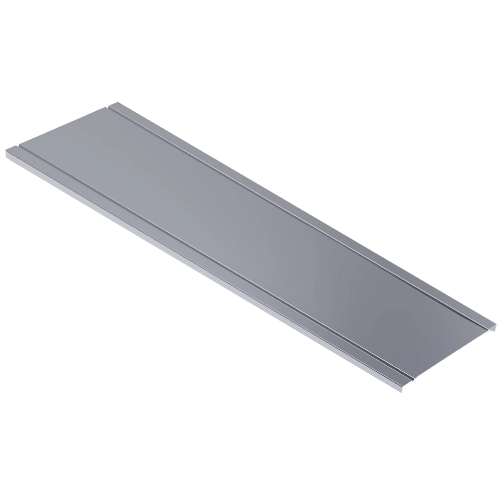 Крышка на лоток 100x3000 толщ. 0.5мм Крышка на лоток 100x3000 толщ. 0.5мм