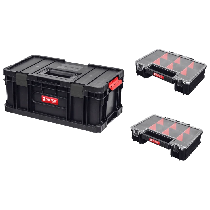 Ящик для інструментів QBRICK SYSTEM TWO Toolb.+2 x QS TWO Org.Multi Ящик для інструментів QBRICK SYSTEM TWO Toolb.+2 x QS TWO Org.Multi
