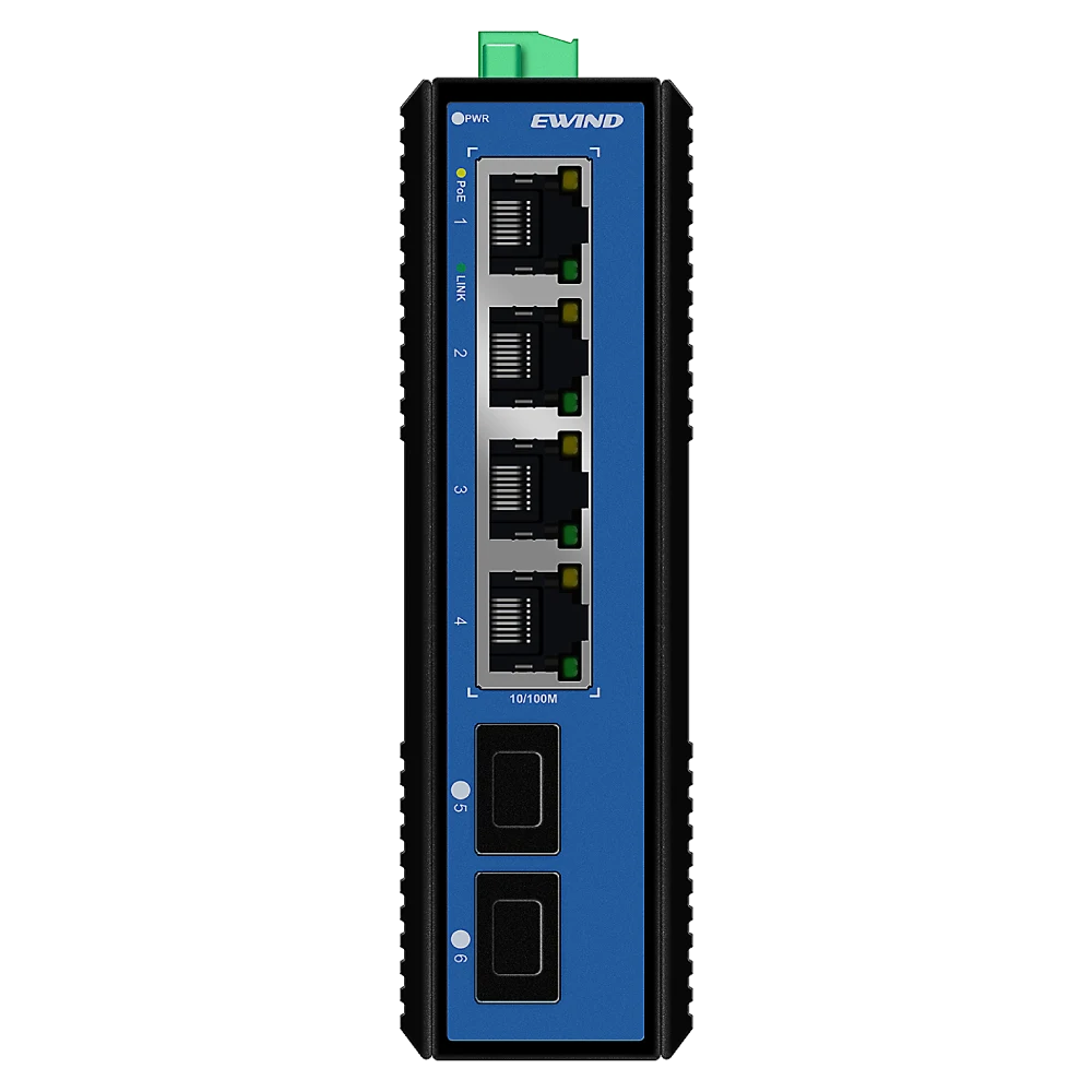 Комутатор 4 порти некерований Ewind EW-PIS1706-4FE Комутатор 4 порти некерований Ewind EW-PIS1706-4FE