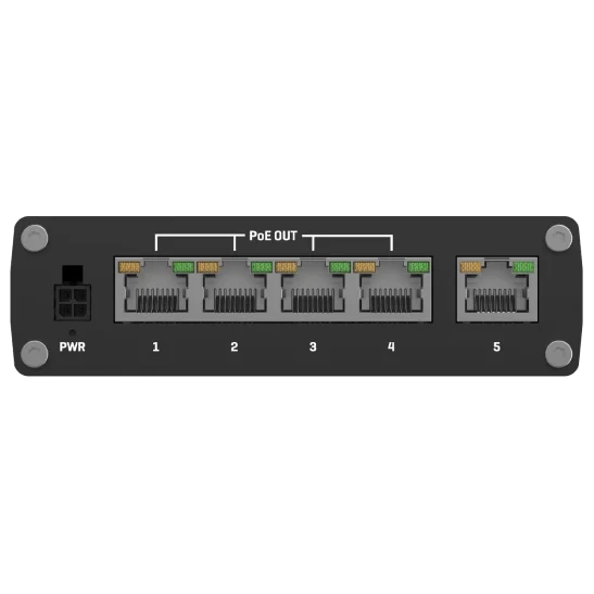Комутатор 5 портів некерований Teltonika TSW100 POE+ Комутатор 5 портів некерований Teltonika TSW100 POE+