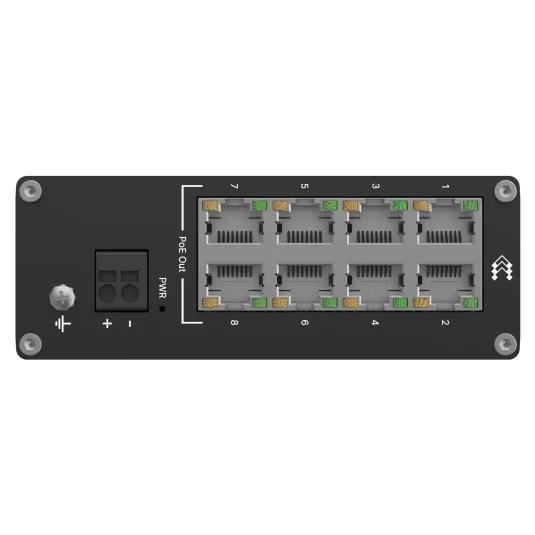 Комутатор 8 портів некерований Teltonika TSW040 PoE+ Комутатор 8 портів некерований Teltonika TSW040 PoE+