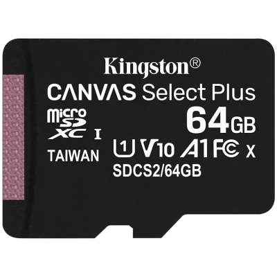 Карта памяті Kingston microSDXC 64GB (SDCS2/64GBSP) Карта памяті Kingston microSDXC 64GB (SDCS2/64GBSP)