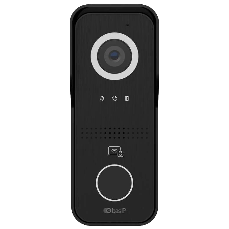 Виклична панель Bas-IP AV-06M Black с Wi-Fi Виклична панель Bas-IP AV-06M Black с Wi-Fi