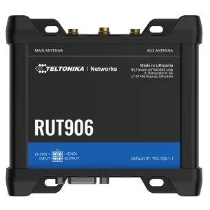 Промисловий стільниковий маршрутизатор Teltonika RUT906 с 4G LTE, Wi-Fi, RS-232, RS-485 Промисловий стільниковий маршрутизатор Teltonika RUT906 с 4G LTE, Wi-Fi, RS-232, RS-485