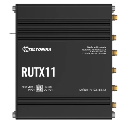 Промисловий стільниковий маршрутизатор Teltonika RUTX11 Промисловий стільниковий маршрутизатор Teltonika RUTX11