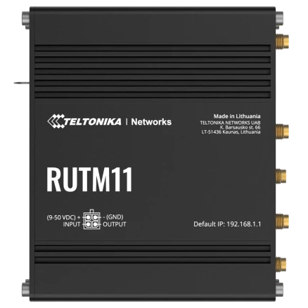 Промисловий маршрутизатор Teltonika RUTM11 Wi-Fi 5 Промисловий маршрутизатор Teltonika RUTM11 Wi-Fi 5