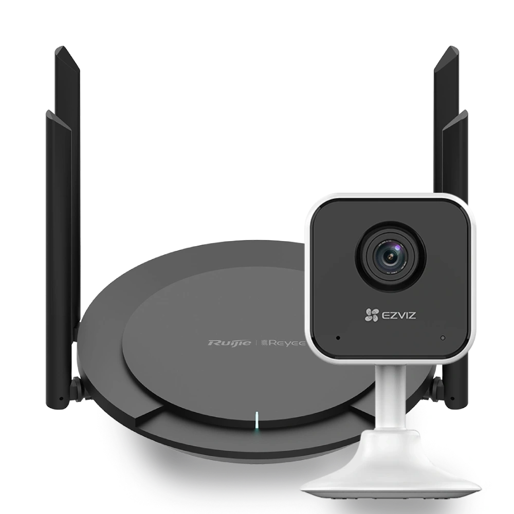 Комплект Ezviz CS-H1C (1080P) + Reyee RG-EW300 PRO Комплект Ezviz CS-H1C (1080P) + Reyee RG-EW300 PRO