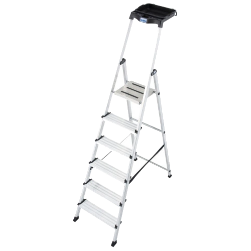 Драбина KRAUSE Secury MultiGrip 6 ступеней (126542) Драбина KRAUSE Secury MultiGrip 6 ступеней (126542)