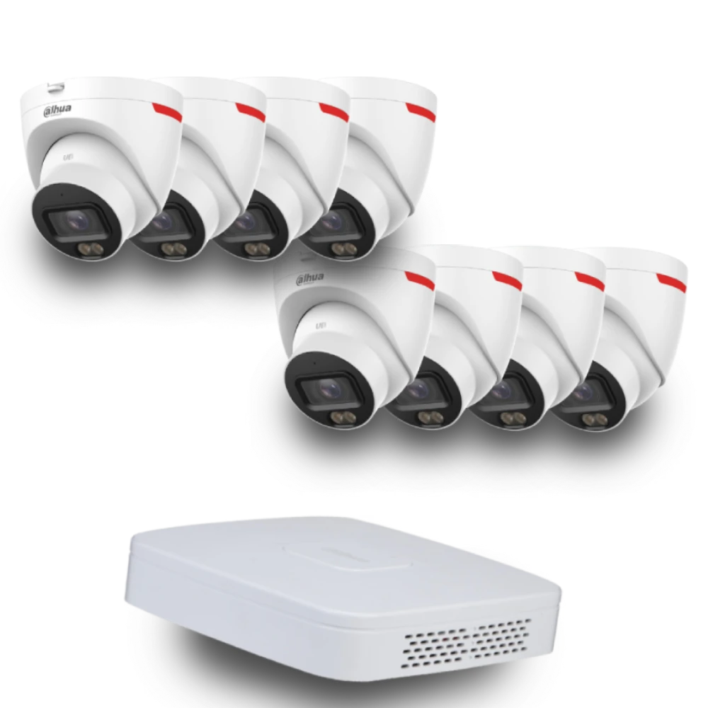 Dahua WizColor Kit - Buy and Try! (8х DH-IPC-HDW2449T-S-PRO +1 х NVR2108-I2) Dahua WizColor Kit - Buy and Try! (8х DH-IPC-HDW2449T-S-PRO +1 х NVR2108-I2)