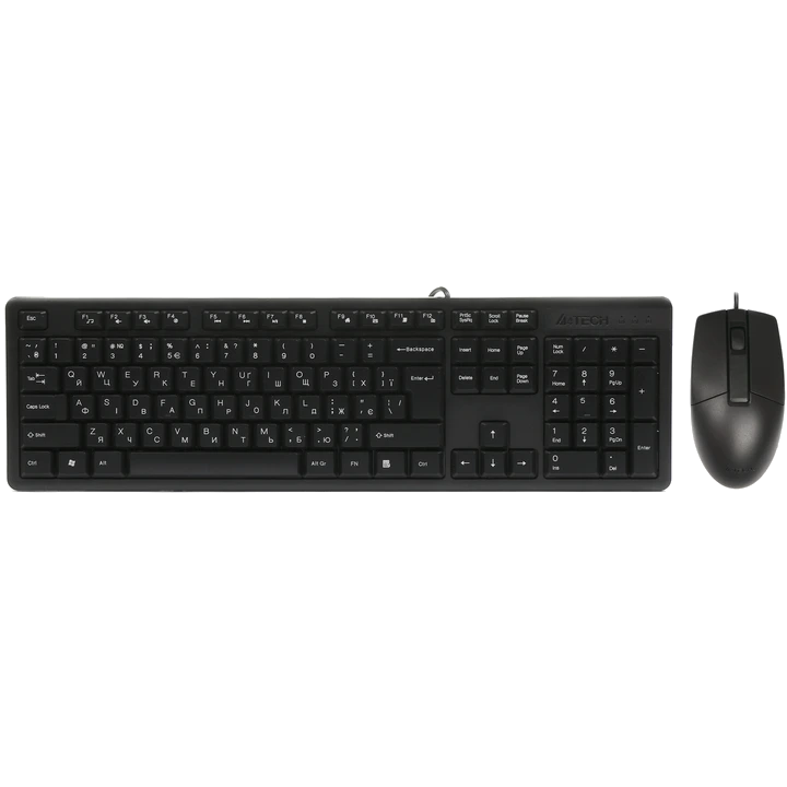 Комплект клавіатура+мишка A4Tech KK-3+OP-330 USB Комплект клавіатура+мишка A4Tech KK-3+OP-330 USB
