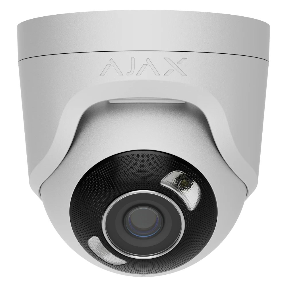 IP видеокамера Ajax TurretCam HL (5 Mp/4 mm) white IP видеокамера Ajax TurretCam HL (5 Mp/4 mm) white