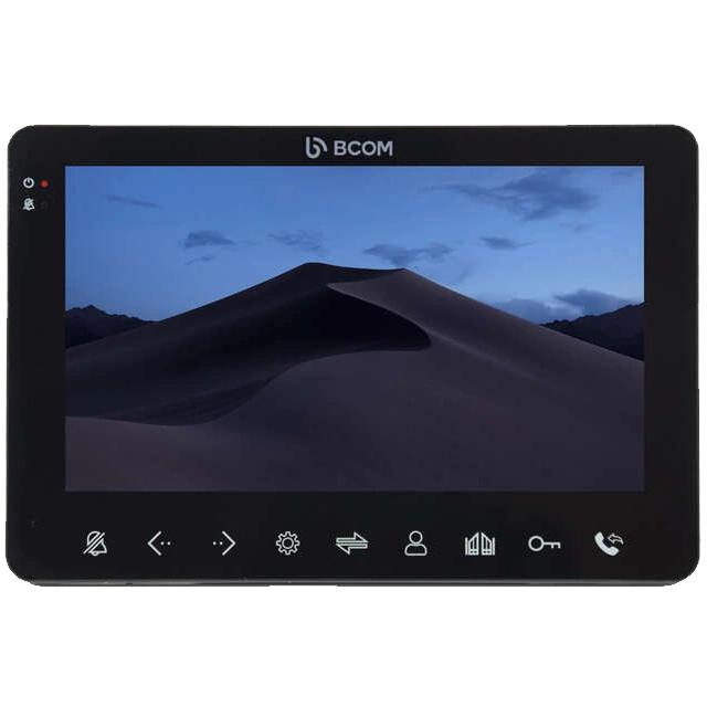 Відеодомофон BCOM BD-780FHD Black Відеодомофон BCOM BD-780FHD Black