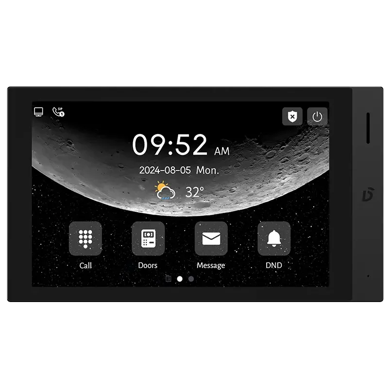 Відеомонітор Dnake H616 BLACK 8 Android 10 Відеомонітор Dnake H616 BLACK 8 Android 10