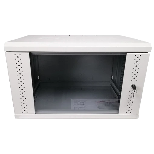 Шафа EServer 12U 600х350х637 стекло, серая Шафа EServer 12U 600х350х637 стекло, серая