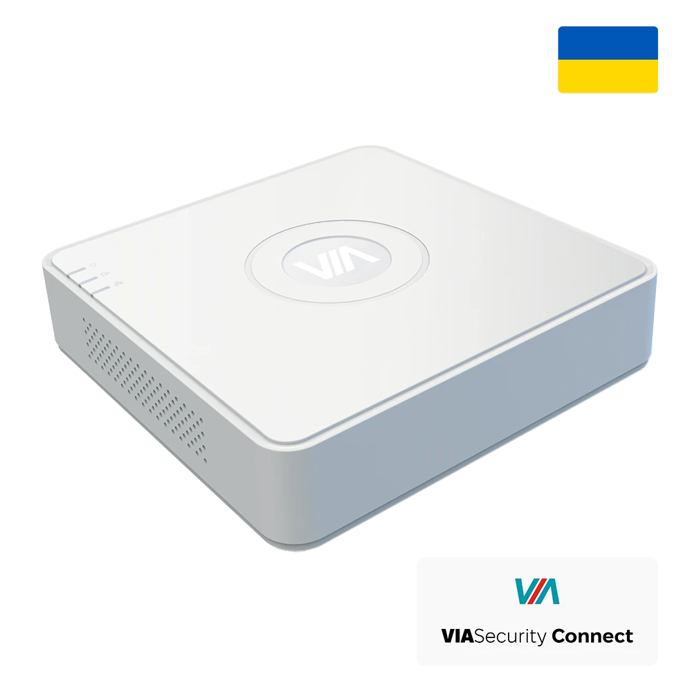 Відеореєстратор VIASecurity VIA-NVR04V1Q 4-канальный