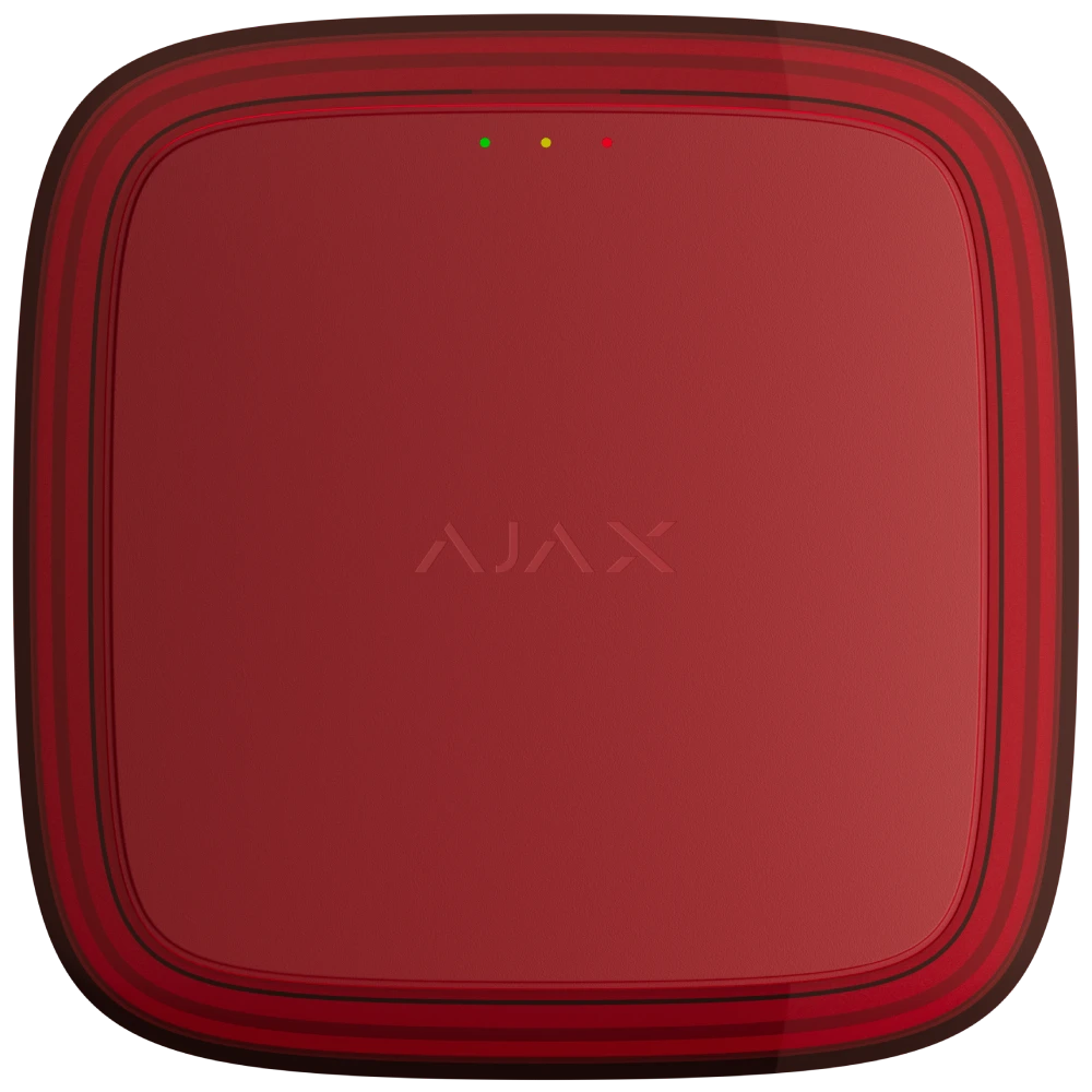 Cповіщувач Ajax EN54 FireProtect (VAD) red пожарный световой