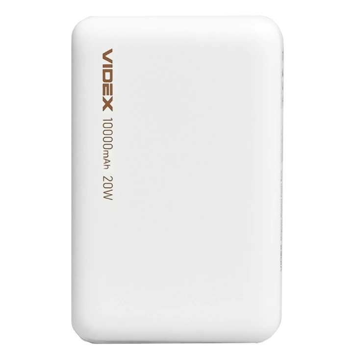 Повербанк VIDEX VPB-331 PD20W White 10000mAh