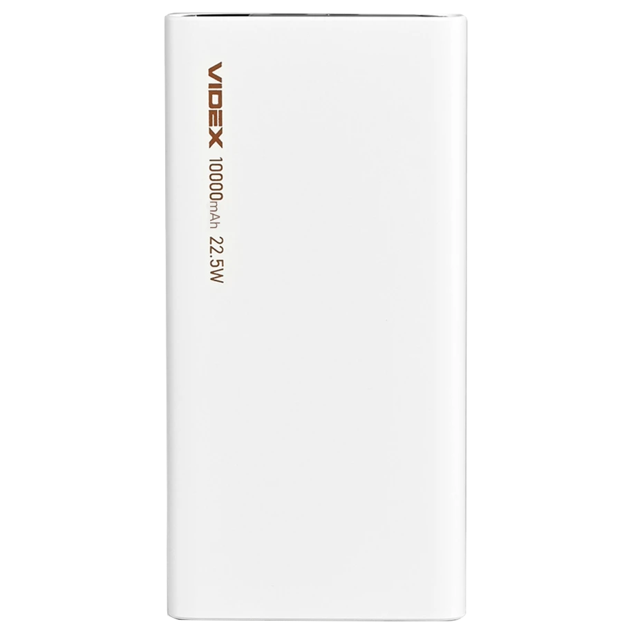 Повербанк VIDEX VPB-310 22.5W White 10000mAh