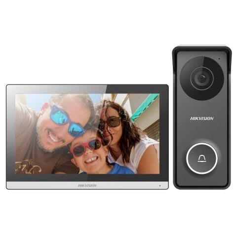 Комплект відеодомофона Hikvision DS-KIS313-P(B) Комплект відеодомофона Hikvision DS-KIS313-P(B)