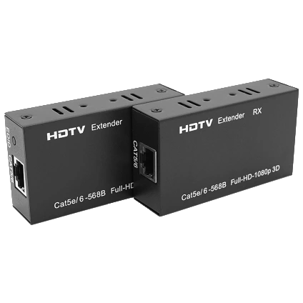 Одноканальный активный удлинитель HDMI по UTP кабелю с управлением до 60м Одноканальный активный удлинитель HDMI по UTP кабелю с управлением до 60м