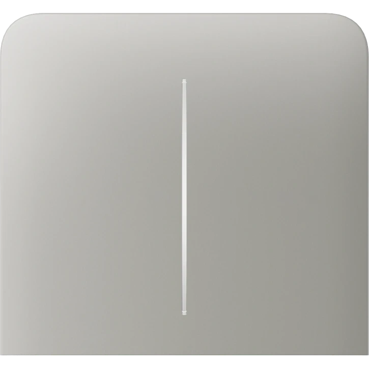 Кнопка Ajax SideButton (2-gang) vertical [55] ASP oyster